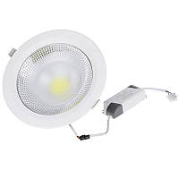 Светильник потолочный led встроенный Brille 30W LED-176 Белый EV, код: 7774493