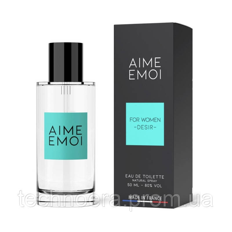 Жіноча туалетна вода Ruf Aime Emoi Eau De Toilette pour Femme 50 мл TN, код: 8367257