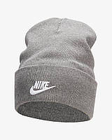 Шапка Nike Tall Cuff Futura Beanie (FB6528-091) ONE SIZE Серый UP, код: 8452591