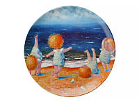 Декоративная тарелка Утренняя гимнастика Gapchinska mini Lefard AL10871 TV, код: 7424777
