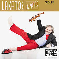 Струна Thomastik-Infeld RL01Lakatos Pizzicato Stainless Steel 4 4 Violin E String Medium Tens US, код: 7294338