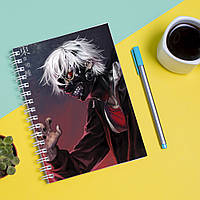 Скетчбук Sketchbook блокнот для рисования с принтом Tokyo Ghoul - Токийский гуль 14 А3 Кавун US, код: 8301622