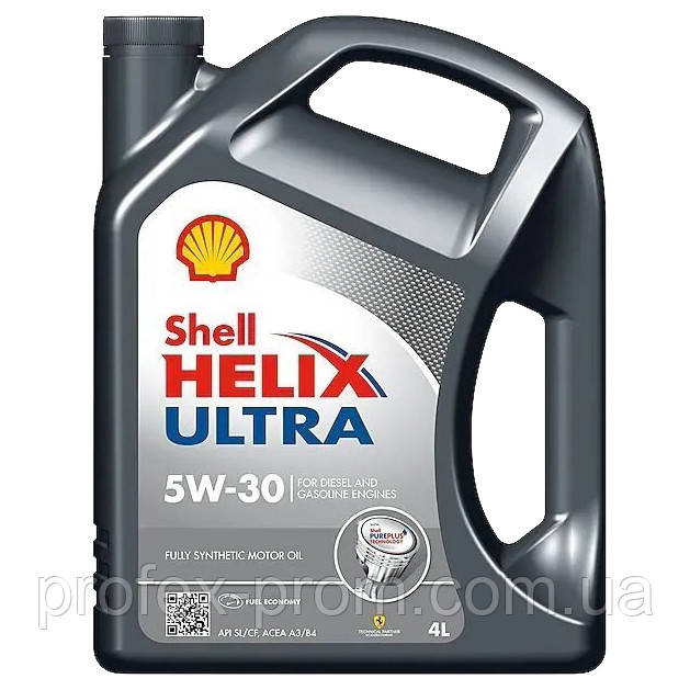 Олива Shell Helix Ultra 5w/30 4л (шт.)