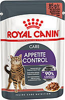 Влажный корм для взрослыx кошек Royal Canin Appetite Control Care кусочки в соусе 85 г (90035 UP, код: 7581597