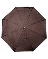 Парасолька напівавтомат жіноча PL001 на 8 спиць (88933U-E) Коричневий