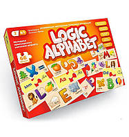 Развивающие пазлы Dankotoys Logic Alphabet англо-русский (G-LoA-01-03) GR, код: 7290507