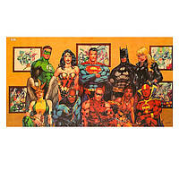Постер Герои Вселенной DC Comics (6854) XN, код: 6658039
