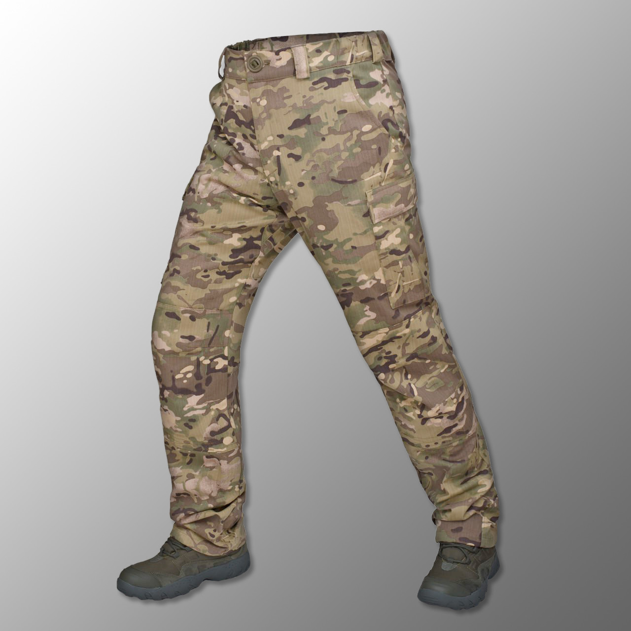 🔥 Штани "Tactical Armed force" (Multicam) штани, нацгвардії, все, мілітарі, карго, мультикам, фото 1