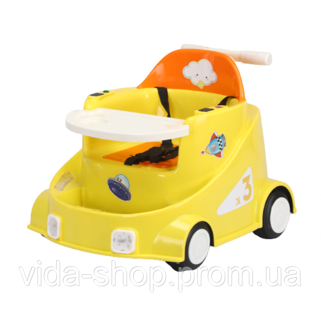 Дитячий електричний автомобіль Spoko SP-611 жовтий — Vida-Shop