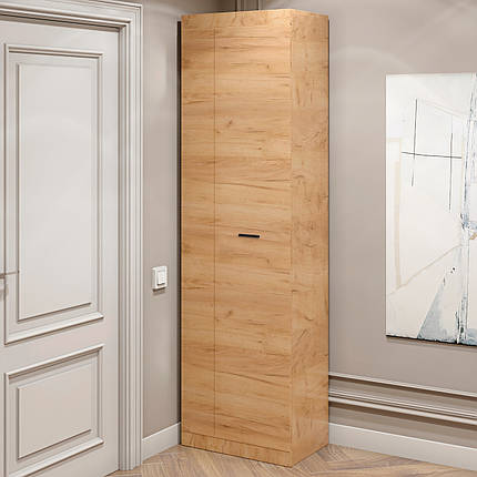 Шафа розпашна Еверест Соната-600 дуб крафт золотий (DTM-2684), фото 2