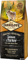 Сухой корм для взрослых собак крупных пород Carnilove Adult Large Breed Salmon Turkey 12 кг PZ, код: 2644373