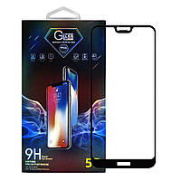 Защитное стекло Premium Glass 5D Full Glue для Nokia 7.1 Black (arbc6245) UP, код: 1714568