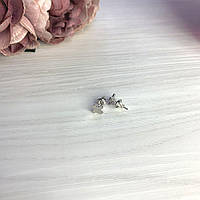 Серебряные серьги SilverBreeze без камней (2073697) US, код: 6486166