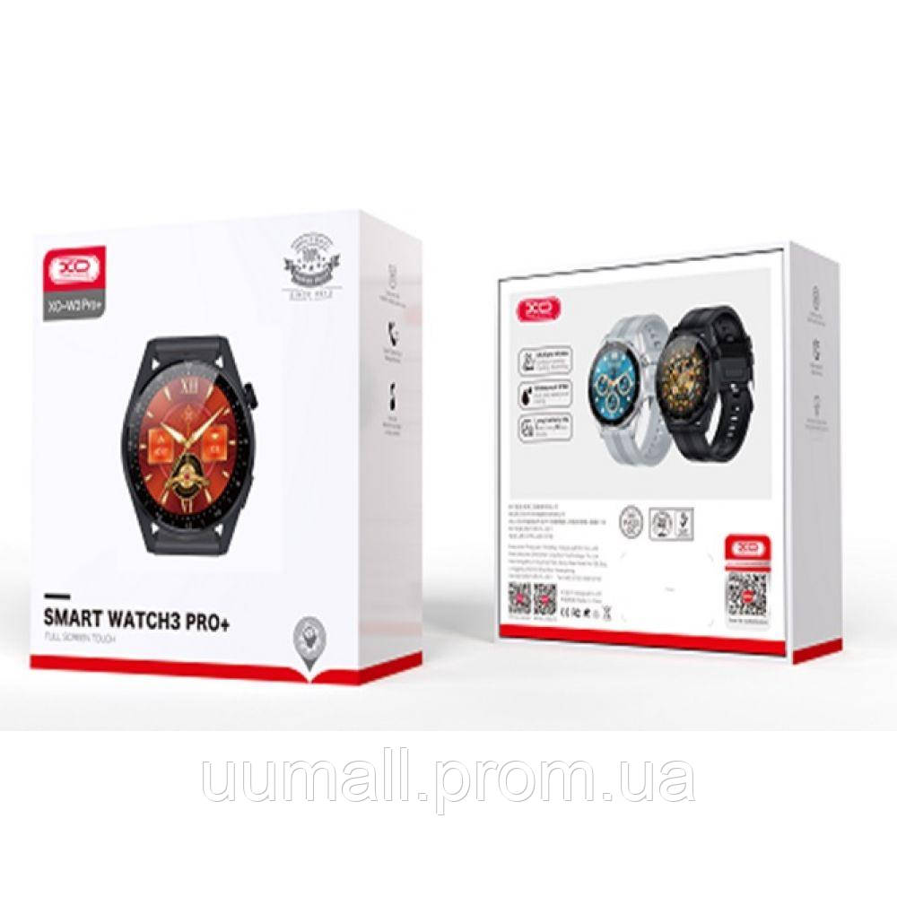 Розумний годинник Smart Watch XO W3 Pro+ IPS IP68 оплата Alipay 300 mAh Android и iOS Silver UM, код: 7766308 - фото 2 - id-p2165612735