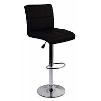 Барный стул со спинкой Bonro BC-0106 черный - Vida-Shop