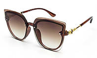 Солнцезащитные очки женские Wilibolo 7701-A2 Коричневый PZ, код: 7944165