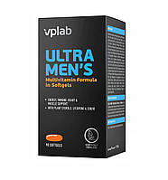 Мультивитамины VPLab Ultra Men's Multivitamin 90 softgels (1086-2022-10-0274) OS, код: 8380631