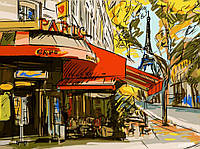 Картина по номерам Art Craft Живописный Париж 40х50 см 11209-AC PZ, код: 7750458