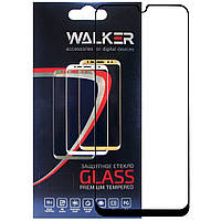 Защитное стекло Walker 3D Full Glue для Samsung Galaxy M31 F41 Black UP, код: 7338865