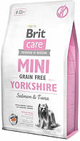 Сухой корм Brit Care GF Mini Yorkshire 2 kg (для йоркширских терьеров) QT, код: 2734887