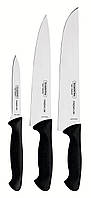 Набор ножей Tramontina Premium 3 предмета Черный (6740822) OM, код: 7587214