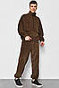 Спортивний костюм чоловічий вельветовий кольору хакі р.S 175719P, фото 2