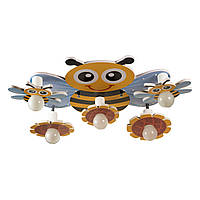 Детская потолочная люстра Sunlight пчелки 6208-5 UP, код: 8364445