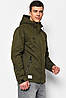 Куртка чоловiча демicезонна кольору хакі 176856P, фото 2