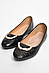 Балетки дитячі для дівчинки чорного кольору 175945M, фото 2