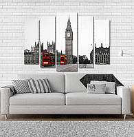 Модульна картина Poster-land Лондон Art-123_5 PZ, код: 6502466