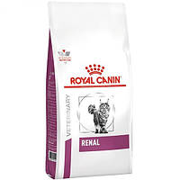 Сухой корм для взрослых кошек Royal Canin Renal Feline 400 г (3182550914833) (3900004) PZ, код: 7637392