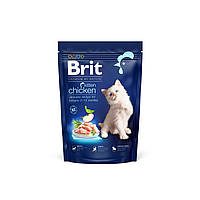 Сухой корм для котят Brit Premium by Nature Cat Kitten с курицей 800 г (8595602553037) PZ, код: 7648413