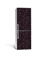 Наклейка на холодильник Zatarga «Кованые двери» 650х2000 мм виниловая 3Д наклейка декор на ку QT, код: 6442973