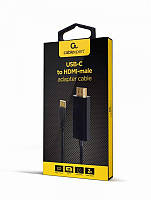 Кабель Cablexpert A-CM-HDMIM-01 USB Type C - HDMI 2 м черный PS, код: 8381878