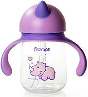 Бутылка детская Baby Носорог 260 мл с ручками Fissman DP43979 OS, код: 7426797