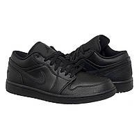 Кроссовки мужские Jordan 1 Low (553558-091) 46 Черный QT, код: 7701714