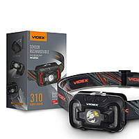 Налобний світлодіодний ліхтарик VIDEX VLF-H025C 310Lm 5000K 26572