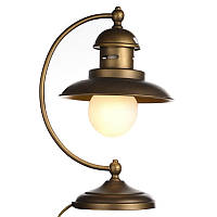Настольная лампа лофт Brille ELVIS-002 Бронзовый US, код: 7271357