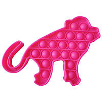 Іграшка-антистрес Pop It Рожева Мавпа OM, код: 6691341