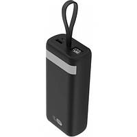 Внешний аккумулятор Power Bank King Power KP30 LCD LED Фонарик 30000 mAh Black (3_02402) EV, код: 7769679