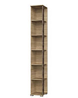 Шкаф Бриз пенал-18 Эверест сонома трюфель EV, код: 183729