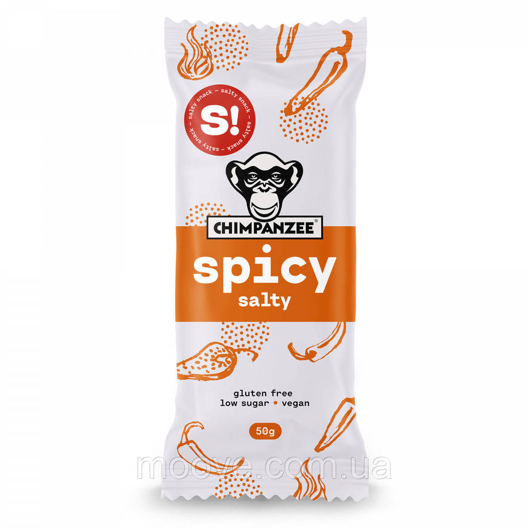 Chimpanzee Chimpanzee Salty Bar Spicy 50 г, фото 1
