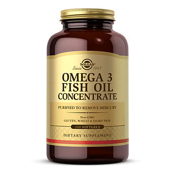 Omega-3 Fish Oil Concentrate - 240 softgels