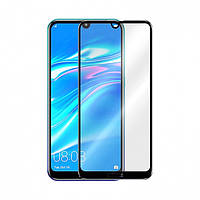 Защитное стекло 2.5D Glass Full Glue для Huawei Y7 2019 Y7 Pro 2019 DUB-L21 DUB-L23 Черный ( QT, код: 1190177