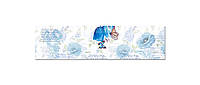 Наклейка виниловая кухонный фартук Zatarga Голубые бабочки 600х2500 мм UP, код: 5570326