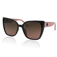 Солнцезащитные очки Polarized PZ07722 C4 черный розовый коричневый TN, код: 7598277