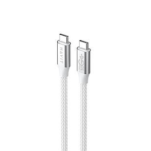 Кабель USB-C to USB-C Havit HV-CB6290 PD100W 5A 1м White 28065