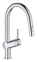 Смеситель для кухни с выдвижным изливом Grohe Minta (32321002)