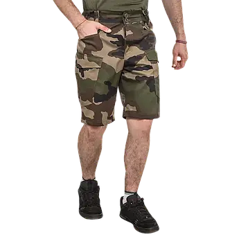 Шорти тактичні камуфляжні чоловічі Brotherhood Camo DDP ріп-стоп