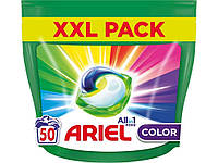 Капсули для прання 50шт Pods All-in-1 Color для кольорових тканин ТМ ARIEL "Kg"